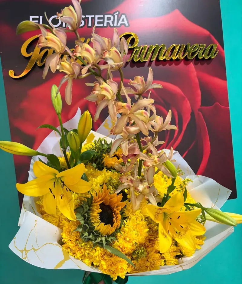 Ramo de Girasoles y Margaritas a domicilio en Manizales — Jardín Primavera Floristería