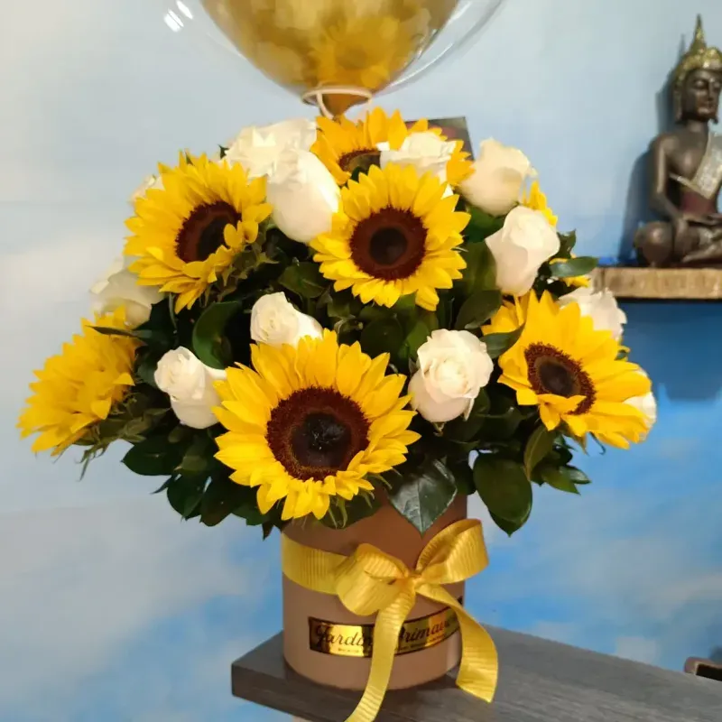Ramo Silvestre de Girasoles a domicilio en Manizales — Jardín Primavera Floristería