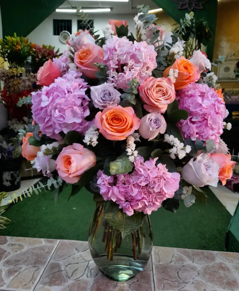 Arreglo Floral Primaveral a domicilio en Manizales — Jardín Primavera Floristería
