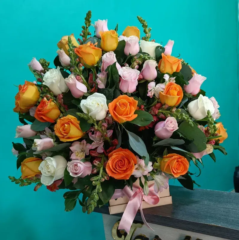 Ramo de Flores de Temporada a domicilio en Manizales — Jardín Primavera Floristería